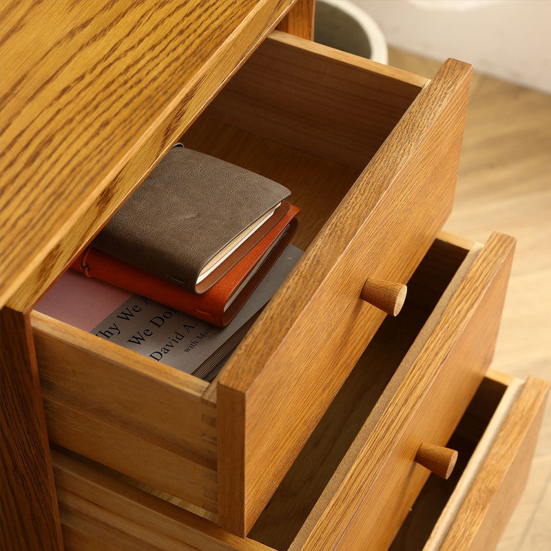 Nouia Oak Home Office Desk