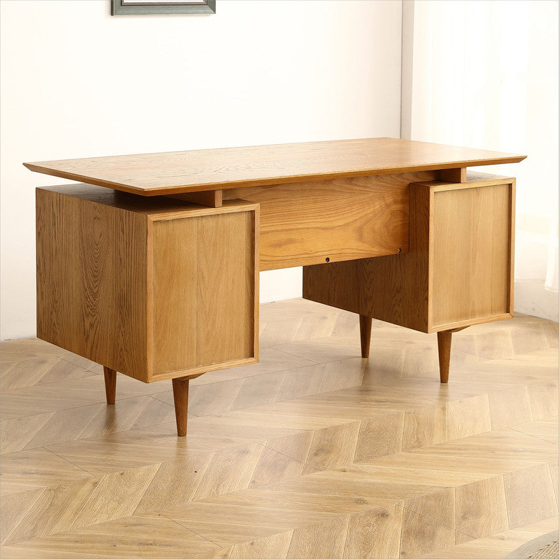 Nouia Oak Home Office Desk