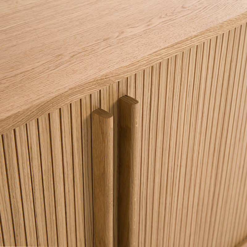 Resrio Oak Sideboard with Sliding Doors