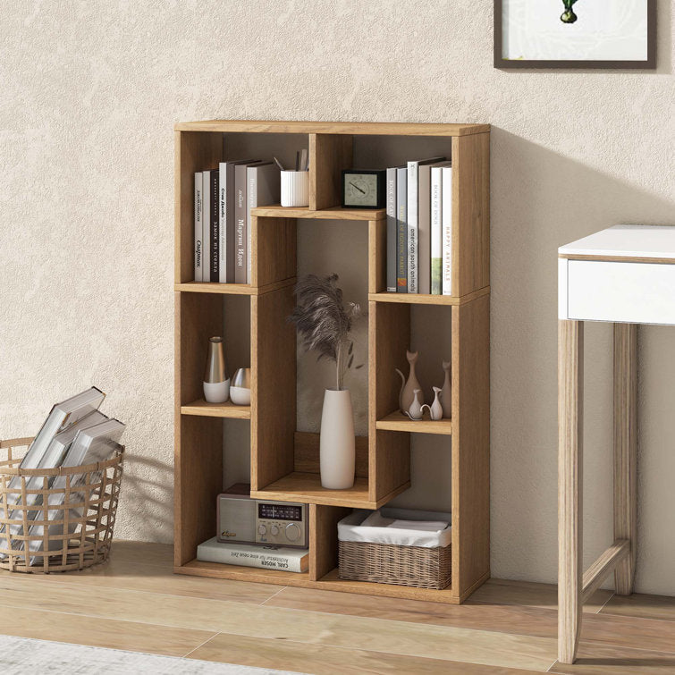 Aurius Geometric Bookcase